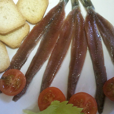 Anchoas del Cantábrico